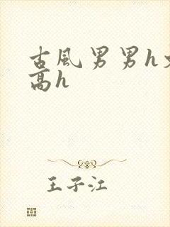 古风男男h文肉高h