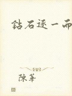 钻石逐一而归封面