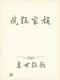 疯狂家族封面