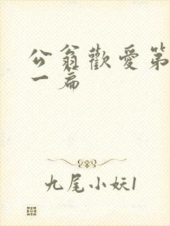 公翁欢爱第三十一篇