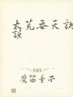 太荒吞天诀 小说