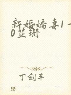 新婚娇妻1一40芷珊