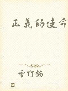 正义的使命小说