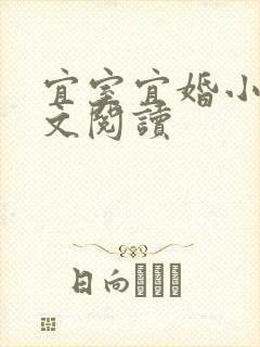 宜室宜婚小说全文阅读