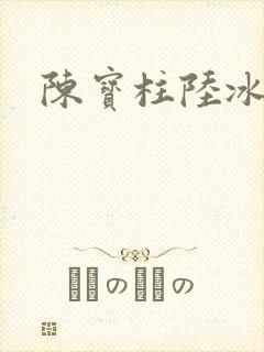 陈宝柱陆冰嫣封面