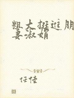 粗大挺进朋友人妻淑娟封面