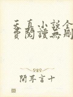 天真小说全文免费阅读无删减封面