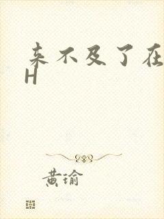 来不及了在车CH