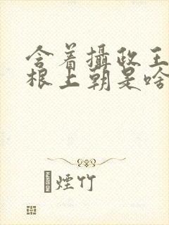 含着摄政王的紫根上朝是啥小说