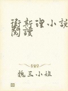 卫斯理小说在线阅读