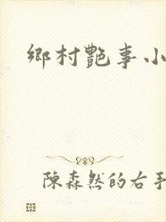 乡村艳事小说封面