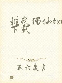 惟我独仙txt下载