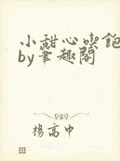 小甜心吃饱了吗by笔趣阁封面