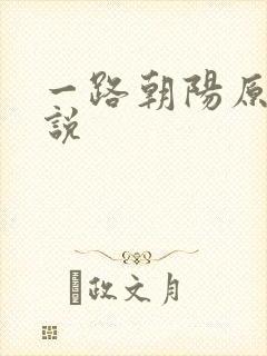 一路朝阳原著小说