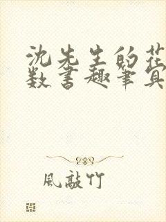 沈先生的花式调数书趣笔冥鸿