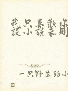 我只喜欢你的人设小说未删减免费观看封面