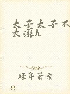太子太子不要了太涨h封面