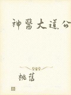 神医大道公封面