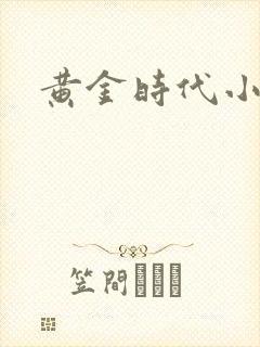 黄金时代小说