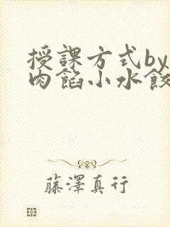 授课方式by 肉馅小水饺