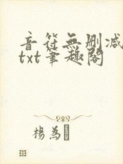 音符无删减全文txt笔趣阁