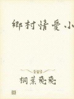 乡村情爱小说