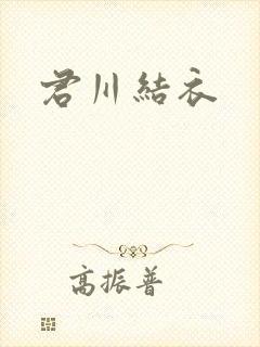 君川结衣封面
