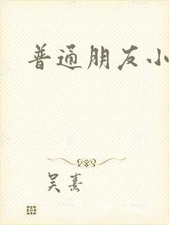 普通朋友小说
