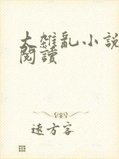 大杂乱小说目录阅读