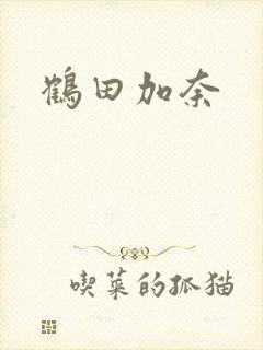 鹤田加奈封面