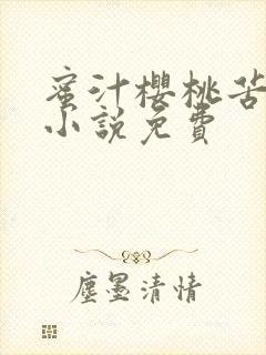 蜜汁樱桃苦咖啡小说免费