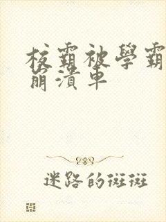 校霸被学霸玩到崩溃车