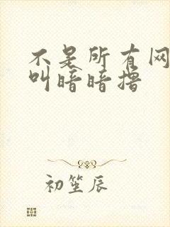 不是所有网站都叫暗暗撸