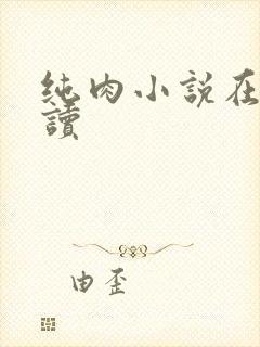 纯肉小说在线阅读