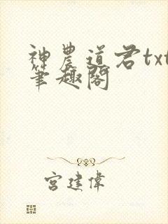 神农道君txt笔趣阁封面