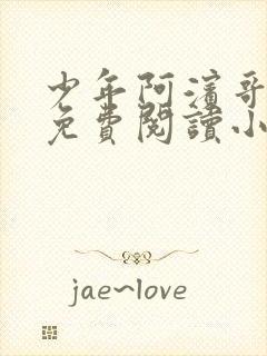 少年阿滨哥全文免费阅读小说