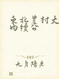 东北农村大炕乱肉续公封面