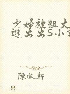 少妇被粗大猛进进出出S小说封面