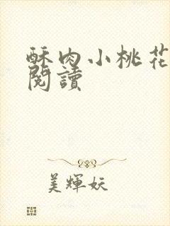 酥肉小桃花全文阅读