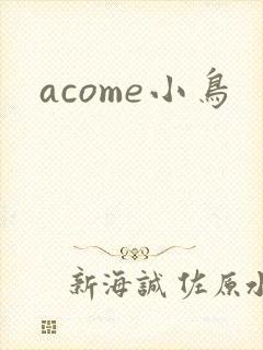 acome小鸟