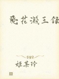 飞花溅玉录