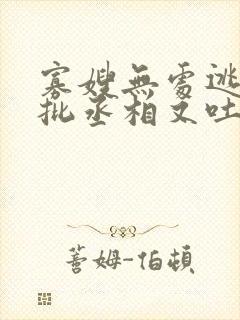 寡嫂无处逃,疯批丞相又吐血了封面