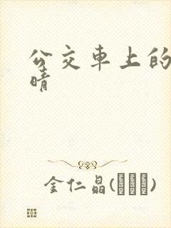 公交车上的诗请晴