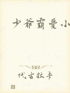 少爷霸爱小丫头