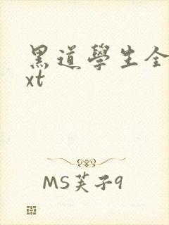 黑道学生全集txt封面