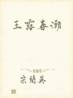 玉露春潮封面