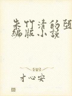 朱竹清的堕落改编版小说