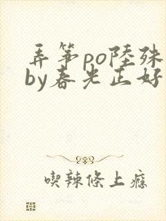 弄筝po陆殊词by春光正好