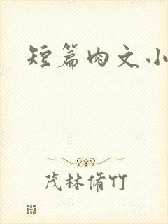 短篇肉文小说
