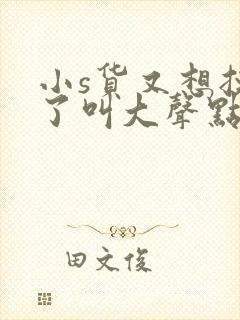 小s货又想挨c了叫大声点